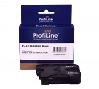 Струйный картридж ProfiLine PL-LC39, 985BK для принтеров Brother DCP-J125, DCP-J315W, DCP-J515W, MFC-J220 с чернилами, чёрный