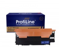 Лазерный картридж ProfiLine PL-CLT-C406S-C для Samsung CLP-360, Samsung CLP-365, Samsung CLX-3300 (совместимый, голубой, 1000 стр.)