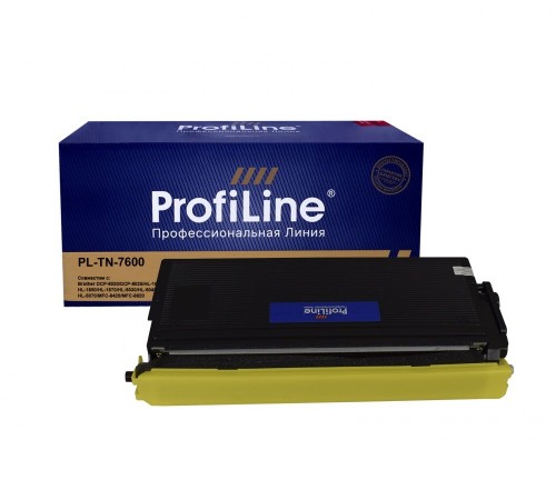 Лазерный картридж ProfiLine PL-TN-7600 для Brother DCP-8020, DCP-8025, HL-1650, HL-1670, HL-1850, HL-1870 (совместимый, чёрный, 6500 стр.)