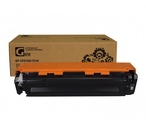 Лазерный картридж GalaPrint GP-CF210X, 731H-BK для HP CLJ MFP CM1312, HP CLJ CP1210, HP CLJ CP1215 (совместимый, чёрный, 2400 стр.)