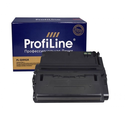 Тонер-картридж ProfiLine PL-Q5942A для HP LJ 4240, HP LJ 4250, HP LJ 4350, Q5942A (совместимый, чёрный, 10000 стр.)