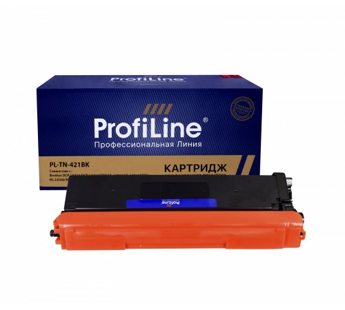 Лазерный картридж ProfiLine PL-TN-421BK-BK для Brother DCP-L8410, DCP-L8410CDW, HL-L8260 (совместимый, чёрный, 3000 стр.)