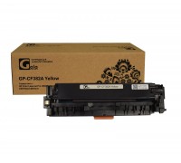 Лазерный картридж GalaPrint GP-CF382A-Y для HP Color LaserJet Pro CM476, CM476dn, CM476dw, CM476nw (совместимый, жёлтый, 2700 стр.)
