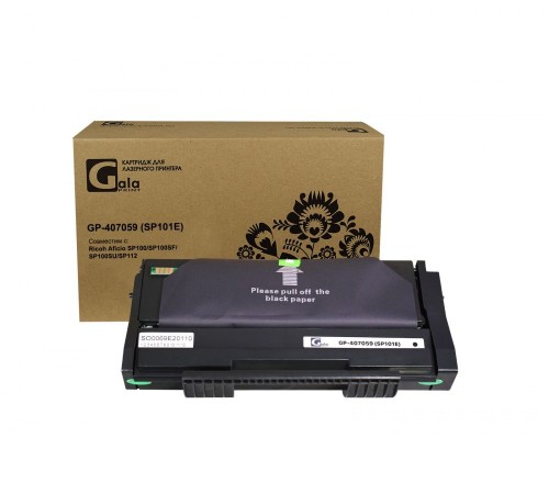 Лазерный картридж GalaPrint GP-407059 для Ricoh Aficio SP100, SP100SF, SP100SU, SP112 (совместимый, чёрный, 2000 стр.)