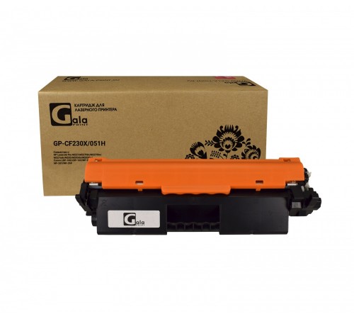 Лазерный картридж GalaPrint GP-CF230X, 051H для HP LJ M203, HP LJ M227 (совместимый, чёрный, 3500 стр.)