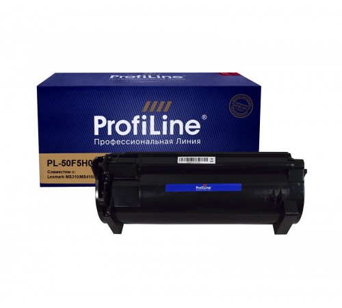 Лазерный картридж ProfiLine PL-50F5H00, 51F5H00, 51F5H0E для Lexmark Lexmark MS310, MS312, MS410 (совместимый, чёрный, 5000 стр.)