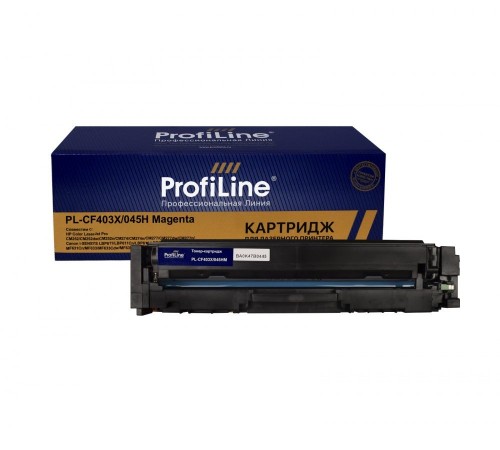 Лазерный картридж ProfiLine PL-CF403X-M для HP CLJ Pro M252, HP CLJ Pro M274, HP CLJ Pro M277 (совместимый, пурпурный, 2300 стр.)