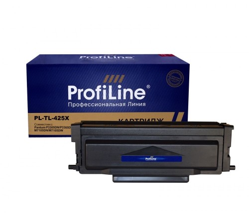 Лазерный картридж ProfiLine PL-TL-425X для Pantum P3305, Pantum M7105, TL-425X (совместимый, чёрный, 6000 стр.)