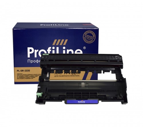 Драм-картридж ProfiLine PL-DR-2335 для принтеров Brother DCP-L2500DR, MFC-L2700DWR, HL-L2300DR Drum (совместимый, чёрный, 12000 стр.)
