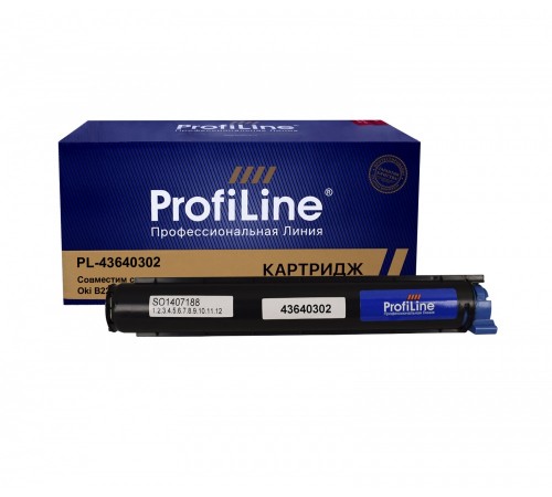 Лазерный картридж ProfiLine PL-43640302 для OKI B2200, OKI B2400 (совместимый, чёрный, 2000 стр.)