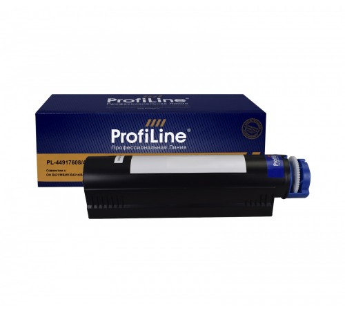 Лазерный картридж ProfiLine PL-44917608, 44917602 для OKI B431, OKI MB491 (совместимый, чёрный, 12000 стр.)