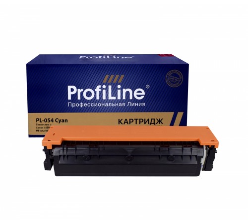 Лазерный картридж ProfiLine PL-054-C для Canon i-SENSYS LBP-620, LBP-621, LBP-623, MF-640 (совместимый, голубой, 1200 стр.)