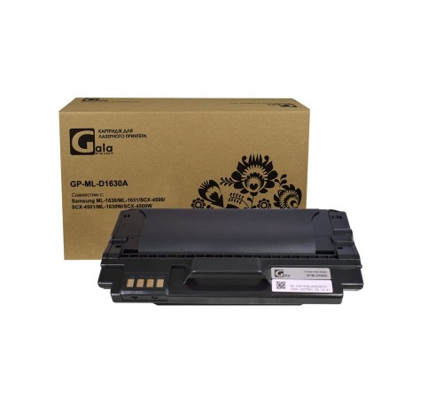 Лазерный картридж GalaPrint GP-ML-D1630A для Samsung ML-1630, ML-1631, SCX-4500, SCX-4501, ML-1630W, SCX-4500W (совместимый, чёрный, 2000 стр.)