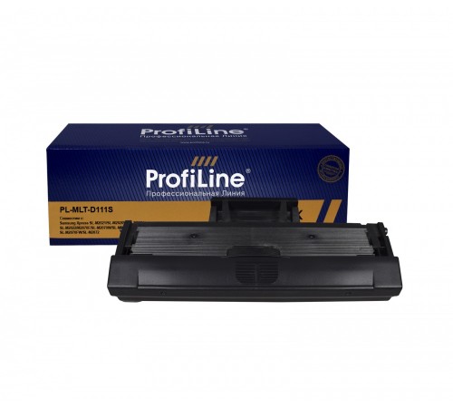 Тонер-картридж ProfiLine PL-MLT-D111S для Samsung Xpress M2020, M2022, M2070 (CG-8875) (совместимый, чёрный, 1000 стр.)