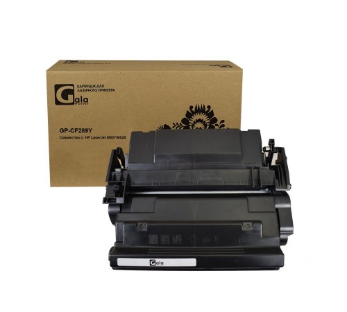 Тонер-картридж GalaPrint GP-CF289Y, 056H (№89Y) для принтеров HP LaserJet M507, M528 без чипа (совместимый, чёрный, 20000 стр.)