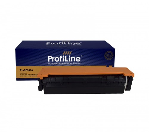 Лазерный картридж ProfiLine PL-CF541A-C для HP Color LaserJet Pro M254, 280, 281 (совместимый, голубой, 1300 стр.)