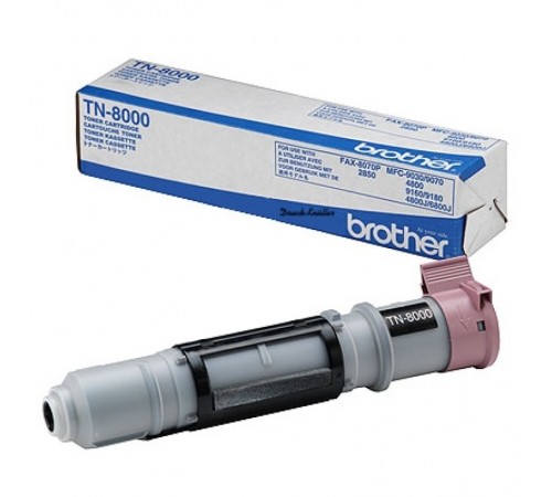 Оригинальный тонер-картридж BROTHER TN-8000 для Brother FAX 8070P, FAX 2850 черный (2200 стр.)
