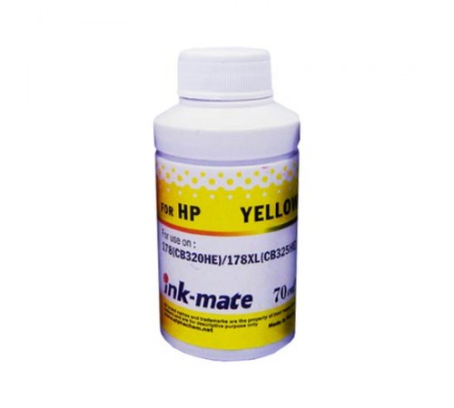 Чернила для HP (178/920) CB320/CB325 (70мл, yellow ) HIM-364C Ink-Mate