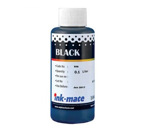 Чернила для epson (t6641) l100/ l200 (100мл, black, dye) eim-200a ink-mate