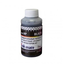 Чернила универсальные для HP (70мл, black, Pigment) HIMB-UA Ink-Mate
