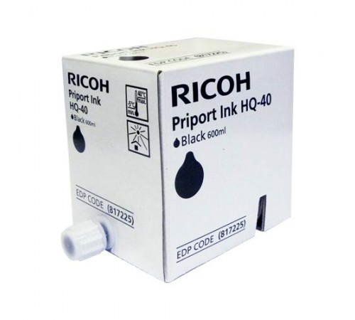 Краска Ricoh Priport JP-4500/DX 4542 type HQ40 (т,600ml,ч) (o)