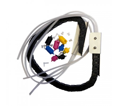 Шлейф с кабель-каналом для СНПЧ HP (711) L=36 дюйма+ комплект фитингов
 I-BLOCK