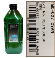 Тонер для hp color универсал тип tmc027 (фл,1кг,син,polyester,imex) green atm
