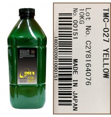 Тонер для hp color универсал тип tmc027 (фл,1кг,желт,polyester,imex) green atm