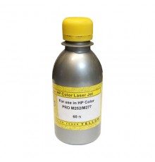 Тонер для hp color lj m252/m277 (фл, 60,желт,polyester,tmc040 imex) silver atm