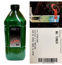 Тонер для hp универсал тип mg (фл,1кг,imex) green atm