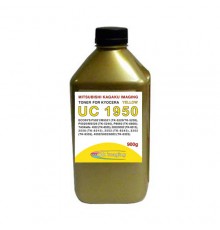 Тонер для kyocera fs color универсал тип uc 1950y (фл,900,желт,mitsubishi/mki) gold atm