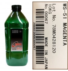 Тонер для kyocera fs color универсал тип ws-51-m (фл,1кг,кр,imex) green atm