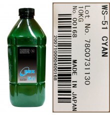 Тонер для KYOCERA FS Color Универсал тип WS-51-C (фл,1кг,син,IMEX) Green Line