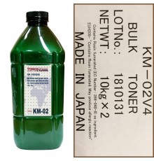 Тонер для kyocera универсал тип km-02 (фл,900,tomoegawa) green atm