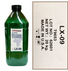 Тонер для lexmark универсал тип lx-09 (фл,1кг,tomoegawa) green atm