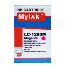 Картридж для Brother MFC-J5910/6510/6710 (LC1280XLM) кр (16,6ml, Dye) MyInk