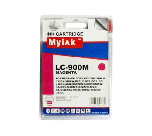 Картридж для Brother DCP-110C/MFC-210C/FAX-1840C (LC900M) кр MyInk