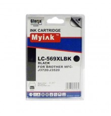 Картридж для Brother MFC-J3520/J3720 (LC569XLBK) ч (58ml, Dye) MyInk