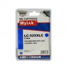 Картридж для Brother MFC-J200/DCP-J100/J105 (LC525XLC) син (16,6ml, Dye) MyInk