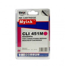 Картридж для CANON CLI-451 XLM PIXMA iP7240/MG6340/5440/7140 кр (12ml, Dye) MyInk