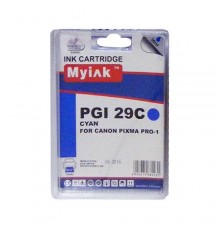 Картридж для CANON PGI-29C PIXMA PRO-1 голубой MyInk