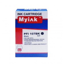 Картридж для CANON PFI-107BK IPF 670/680/685/770/780/785 ч (130ml, Dye) MyInk
