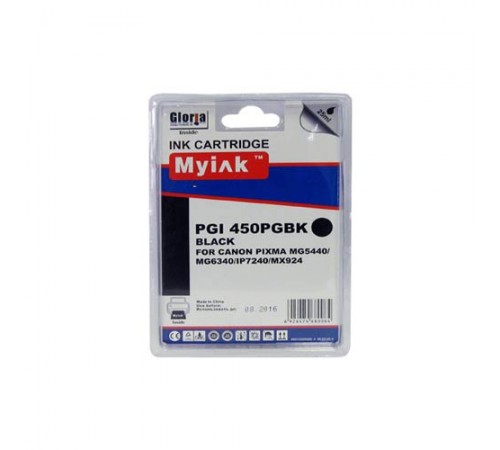 Картридж для CANON PGI-450XLPGBK PIXMA iP7240/MG6340/5440/7140 ч (21,4ml, Pigment) MyInk