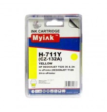 Картридж для (711) HP Designjet T120/520 CZ132A желт (26ml, Dye) MyInk