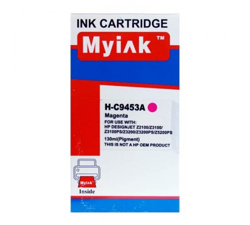 Картридж для ( 70) HP DesignJet Z2100/Z3100/Z3200 C9453A кр (130ml, Dye) MyInk