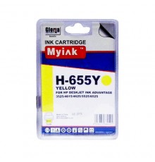 Картридж для (655) HP DJ Advantage 3525/4615/5525/6525 CZ112AE желт (14,6ml, Dye) MyInk