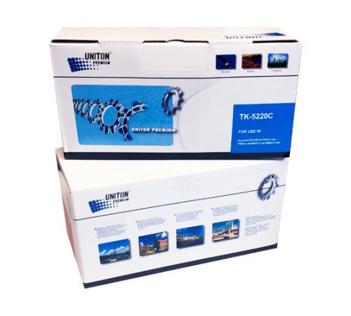 Тонер-картридж для (TK-5220C) KYOCERA ECOSYS P5021/M5521 (1,2K) син UNITON Premium