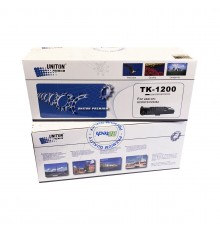 Тонер-картридж для (tk-1200) kyocera p2335dn/p2335dw/m2235dn/m2735dn/m2835dn (3k) без поршня uniton premium