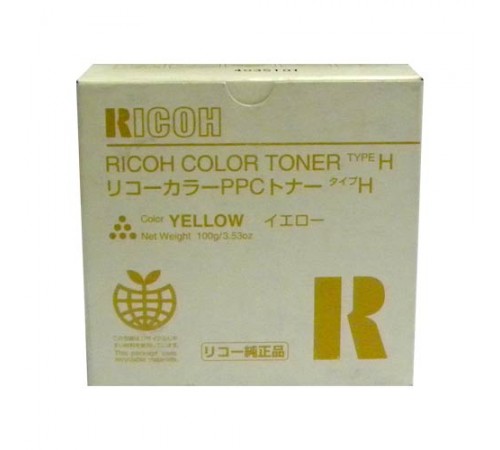 Тонер-картридж для RICOH Aficio Color 2003/2103/2203 type H (т,100,желт) (o)
