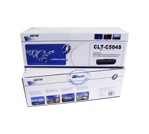 Картридж для SAMSUNG CLP-415/CLX-4195 (CLT-C504S) (1,8K) син UNITON Premium